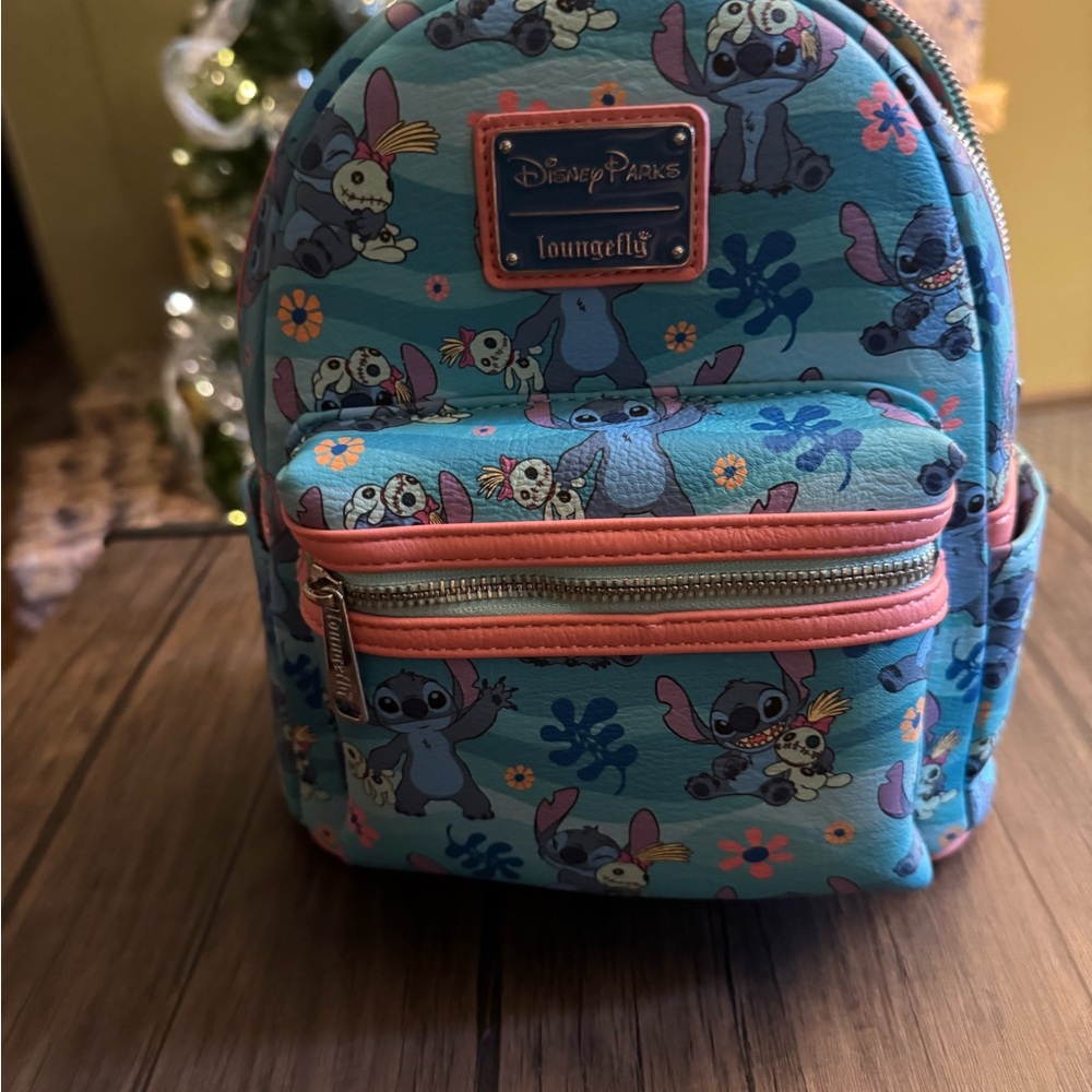 Disney Parks LILO and Stitch Scrump Hardtag Loungefly NWT